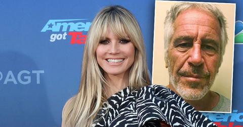 Heidi Klum Denies Connection Sex Offender Jeffrey Epstein Private Jet
