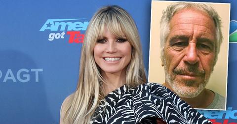 Heidi Klum Denies Connection Sex Offender Jeffrey Epstein Private Jet
