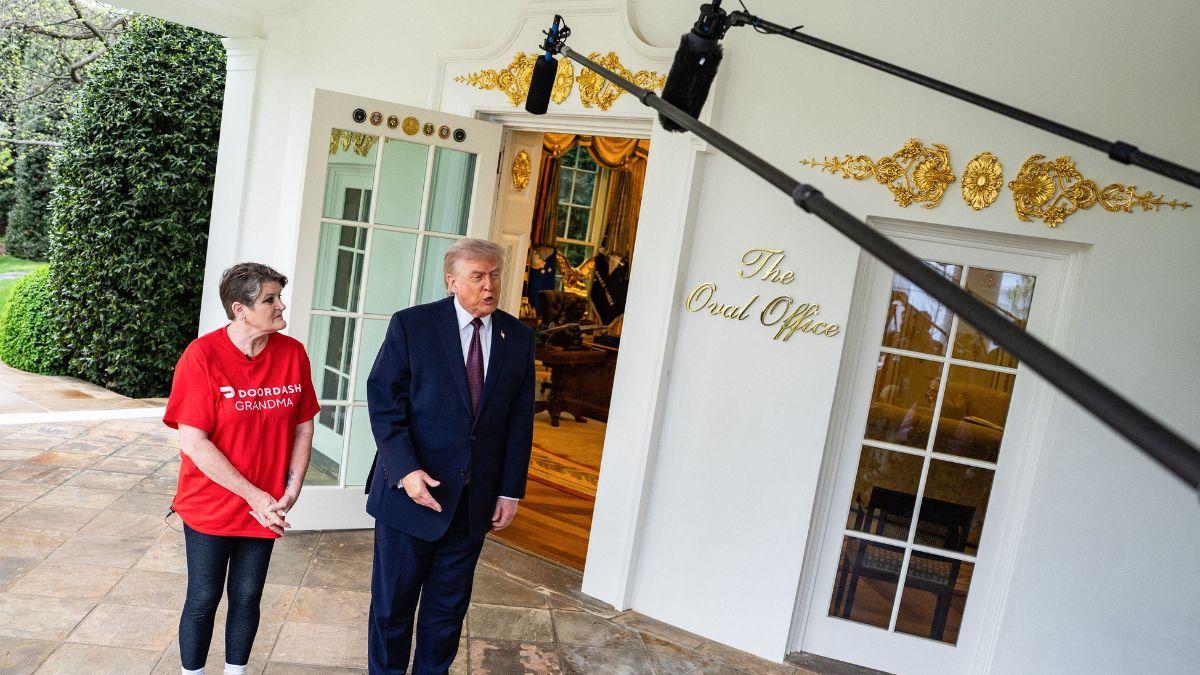 image of 'It was a little tacky,' the president said about the stunt. 