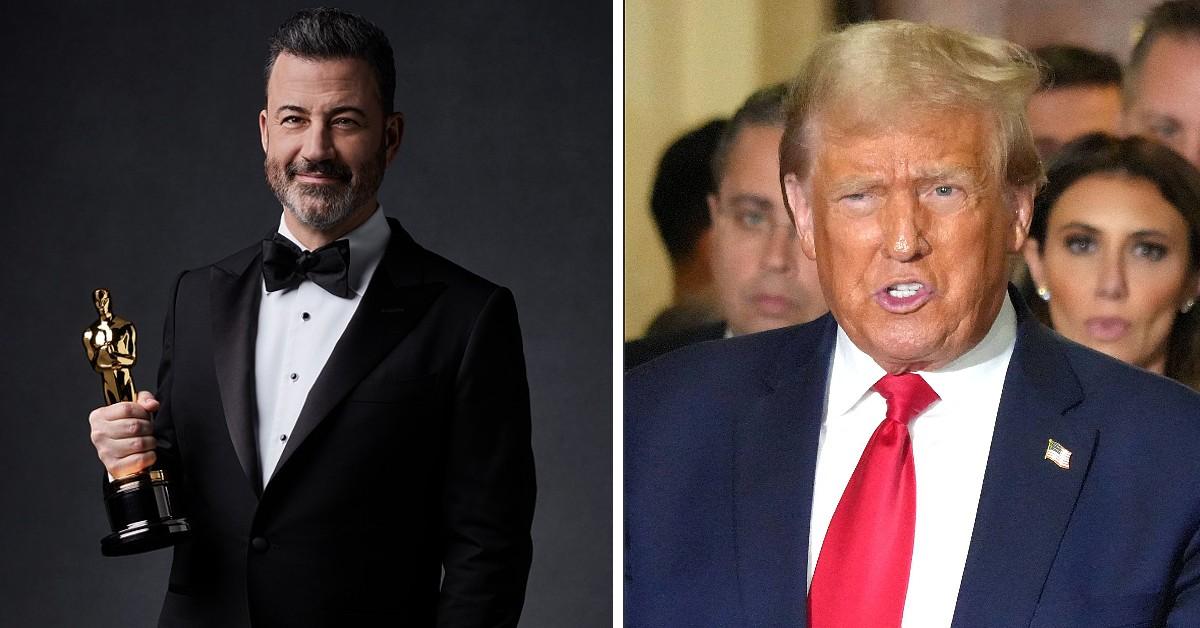 Jimmy Kimmel Says He Wasn't Supposed To Read Trump's Post At Oscars