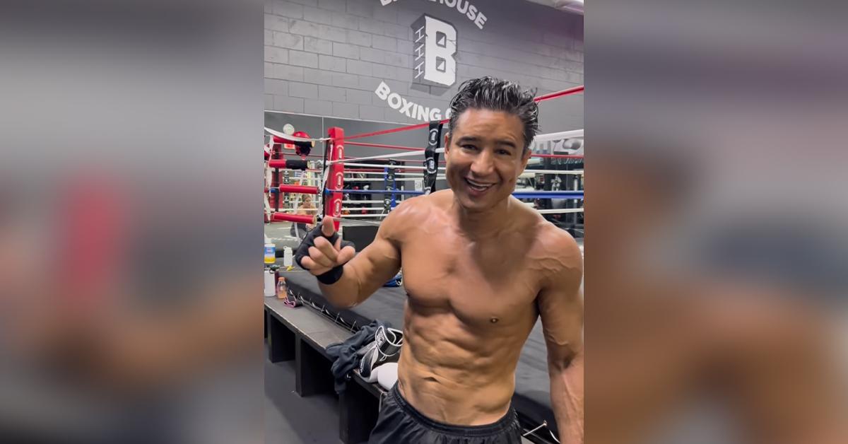 Mario Lopez Shows Off Body To Celebrate Birthday: Photos