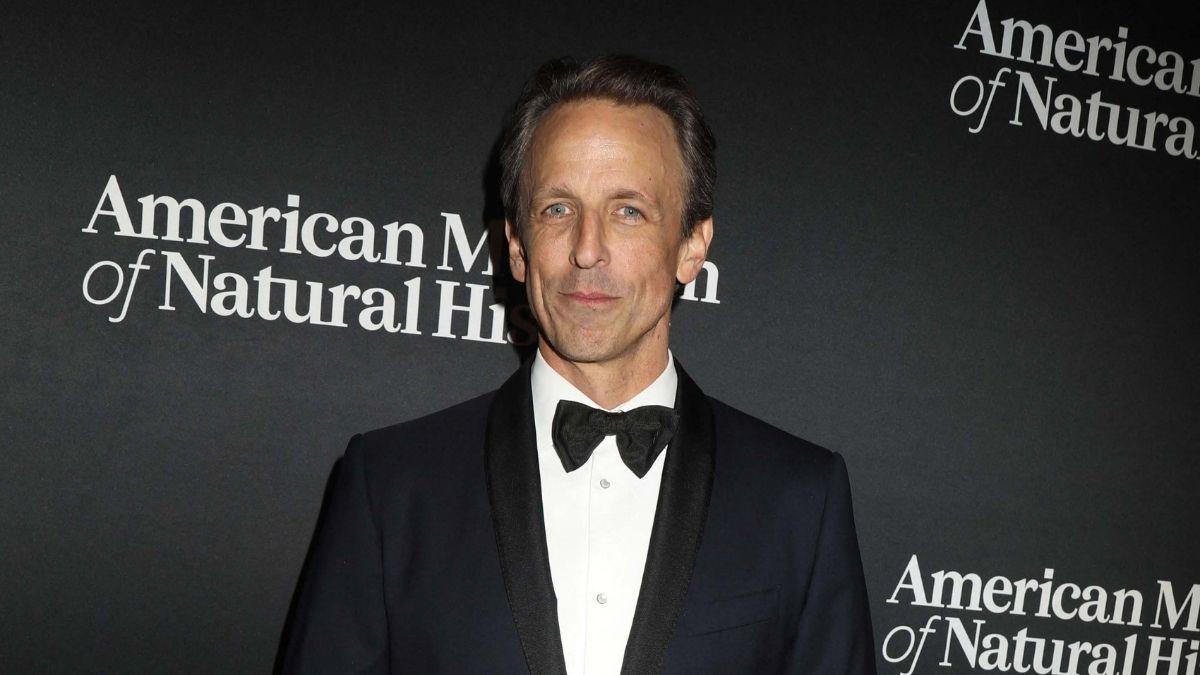 Image of Seth Meyers sarcastically said U.S. attacks might be another case of ‘Operation Midnight Love Tap.’
