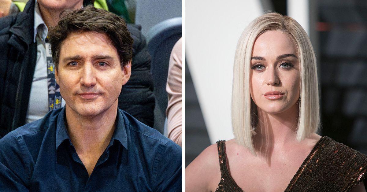 image of Katy Perry was spotted with Justin Trudeau after she and Orlando Bloom ended their engagement.