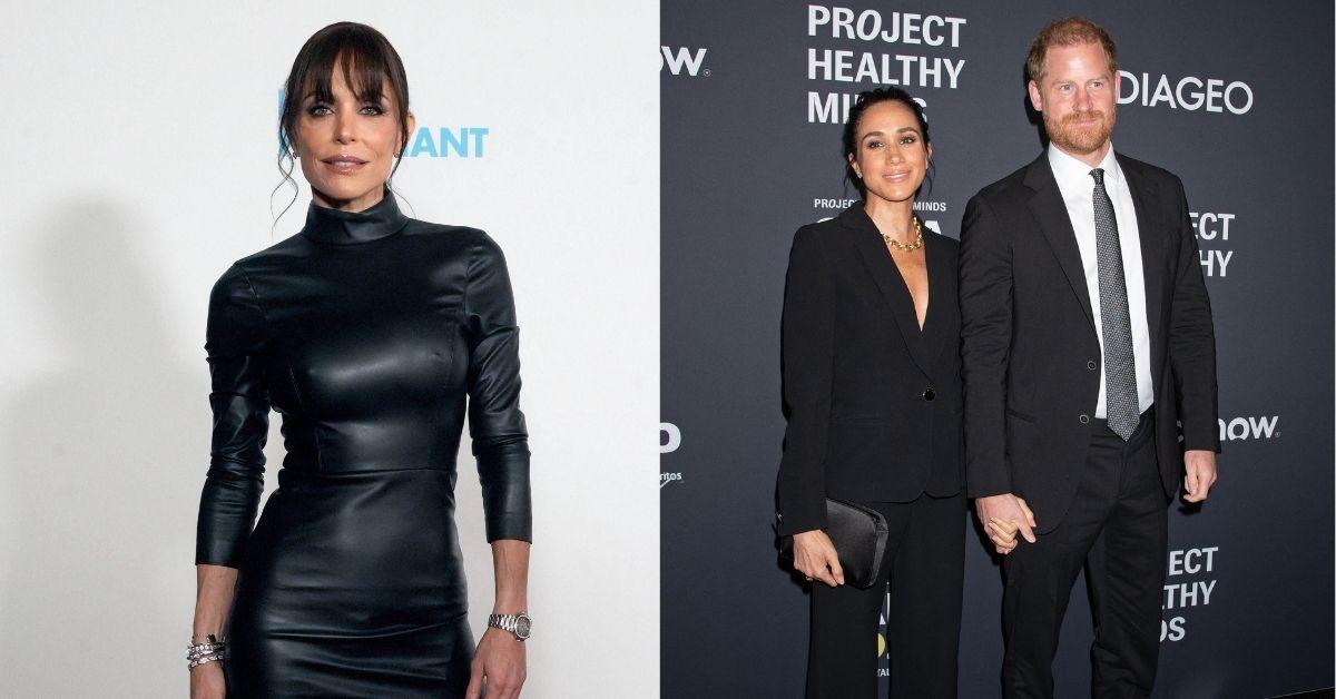 image of Bethenny Frankel dished the dirt on Meghan Markle and Prince Harry.