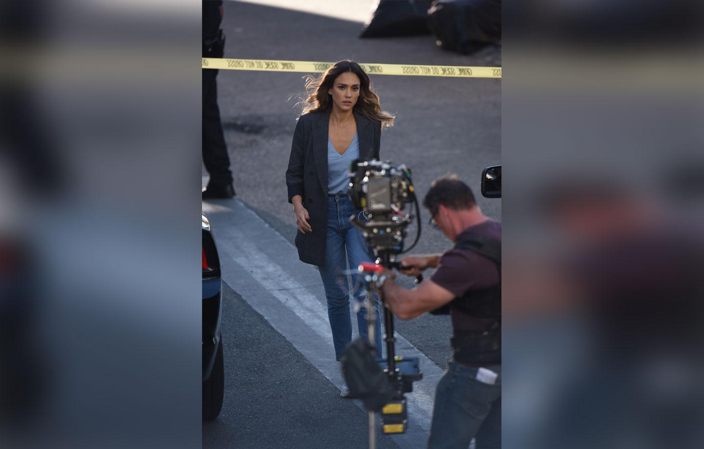 EXCLUSIVE: Jessica Alba Filming LA&#8217;s Finest