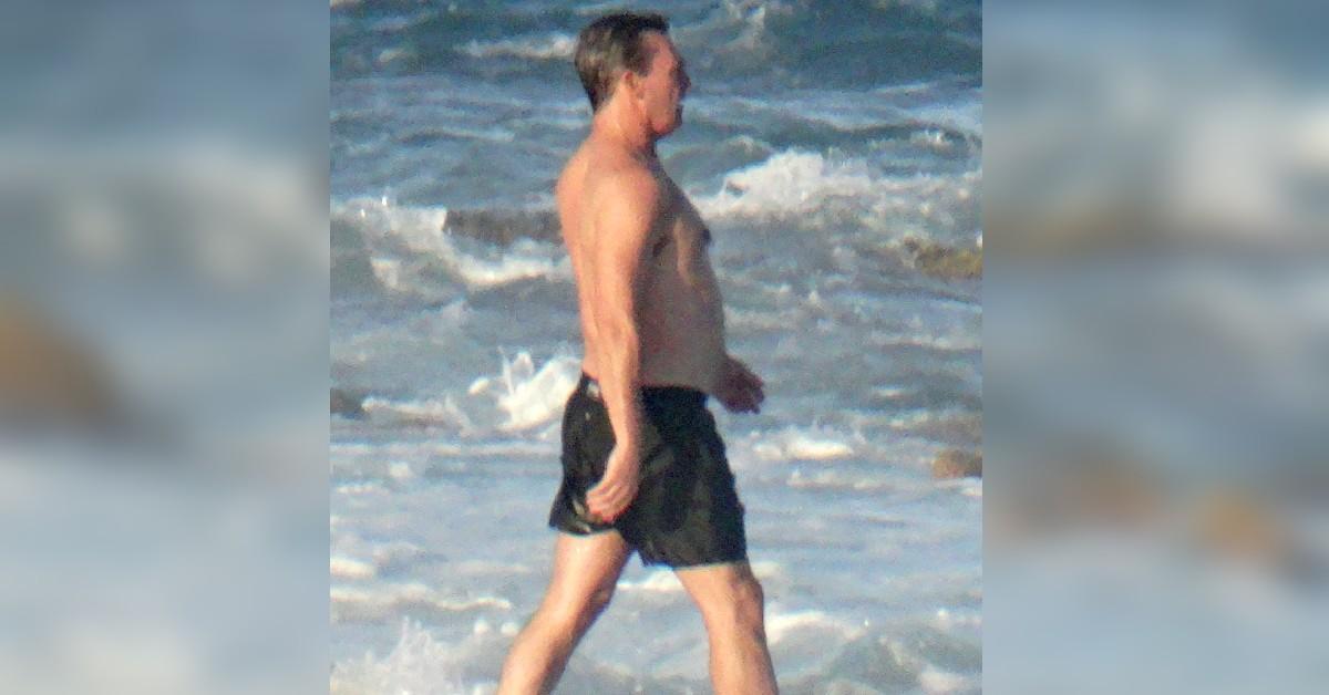 jon hamm shirtless mexico beach