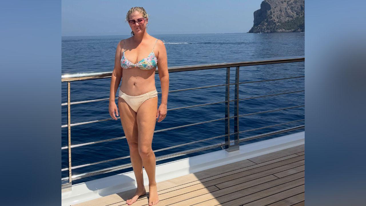 photo of Amy Schumer put her bikini body on display in a new Instagram upload.