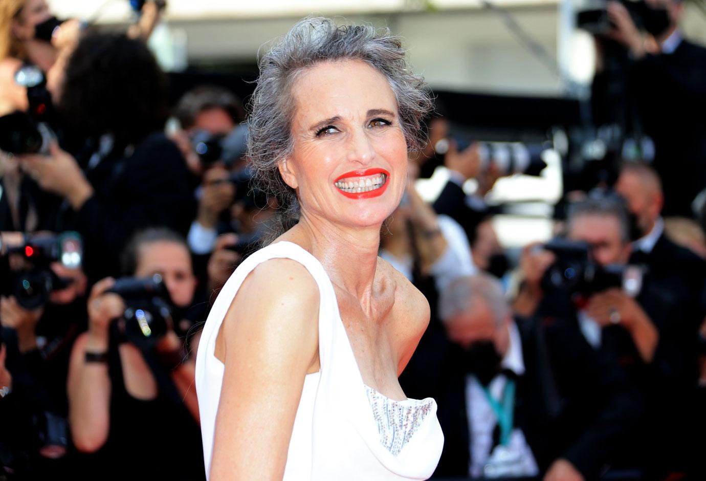 andie macdowell at cannes