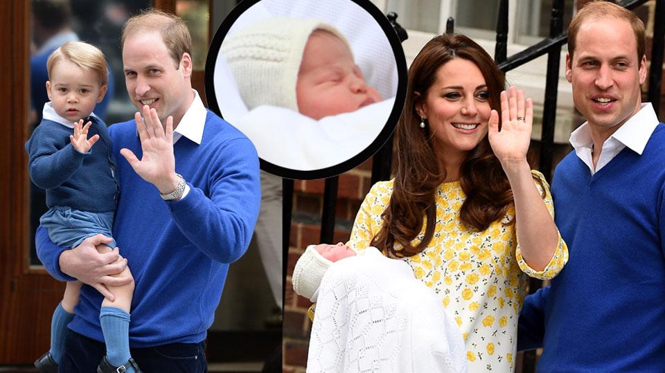 ate Middleton Prince William Baby Girl Photos