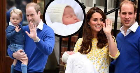 ate Middleton Prince William Baby Girl Photos