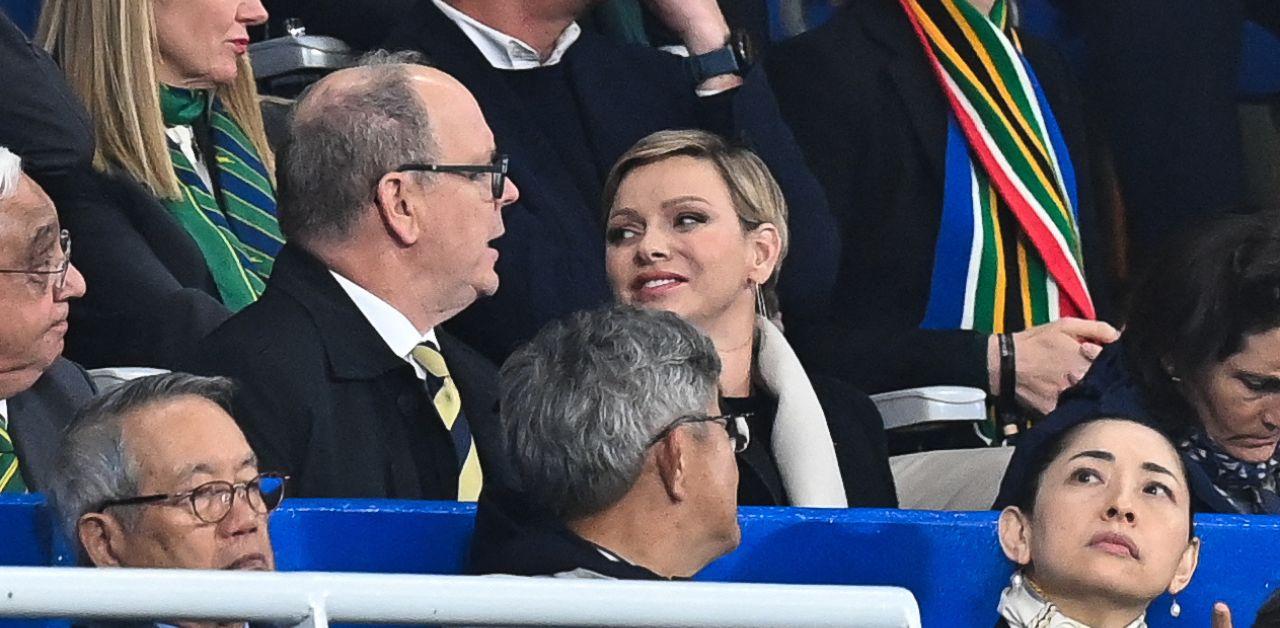 prince albert princess charlene awkward pda divorce rumors