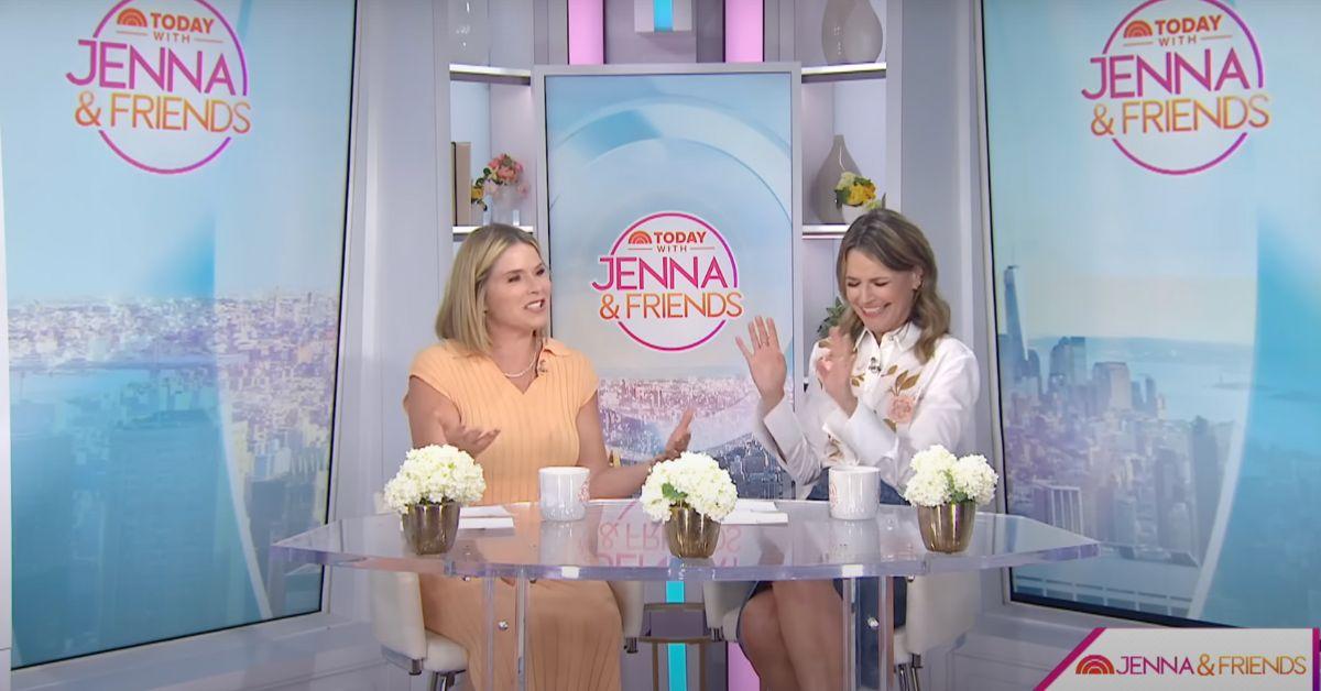 Photo of Jenna Bush Hager and Savannah Guthrie