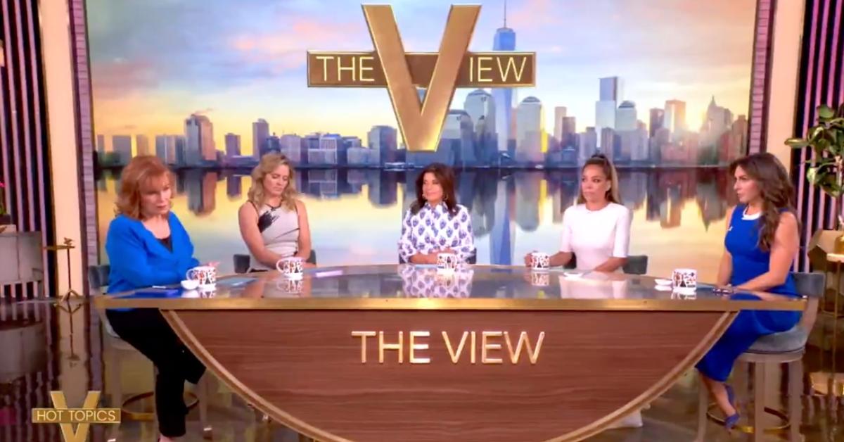 the view audience gasps alyssa farah griffin joy behar heated argument