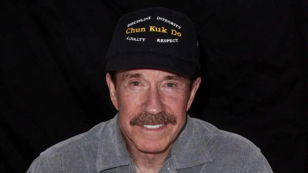 Photo of Chuck Norris.