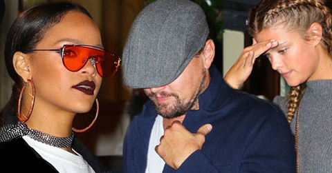 Rihanna leonardo dicaprio reunite dinner nina agdal nyc hero