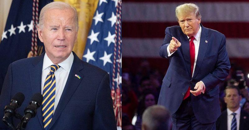 joe biden donald trump age