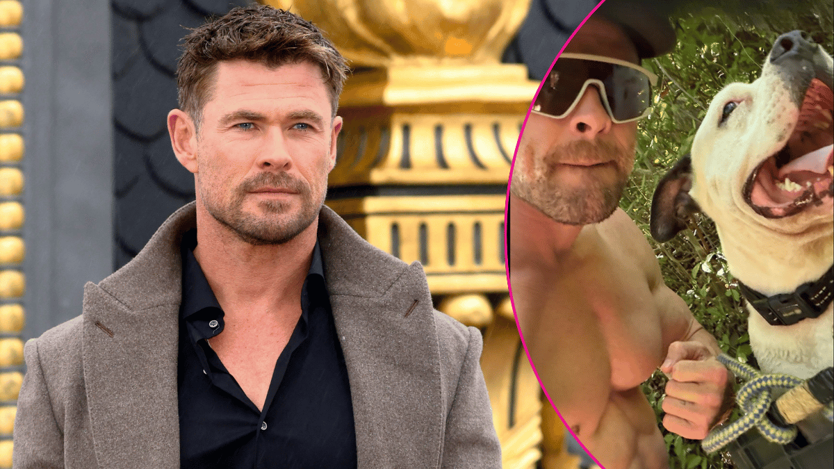 Image of Chris Hemsworth looked fit in recent photos from a vacation with his wife.