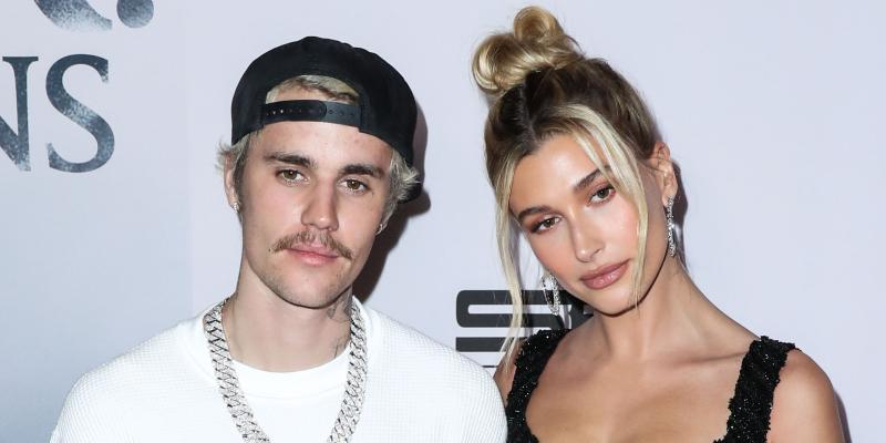 hailey baldwin justin bieber red carpet