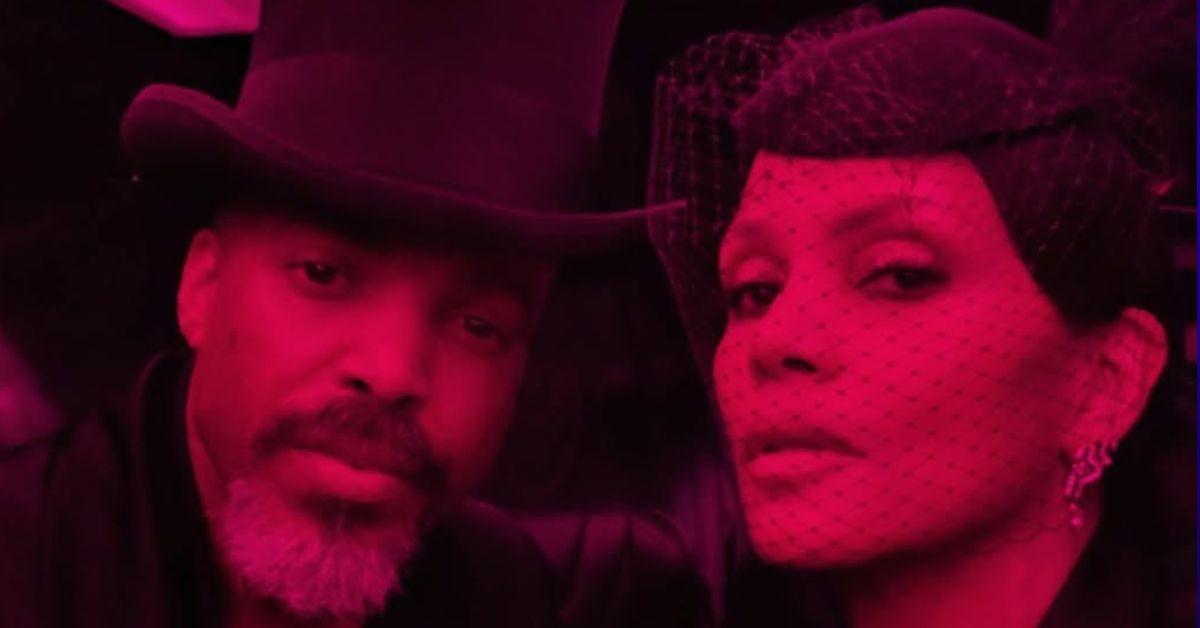 Photo of Van Hunt and Halle Berry. 