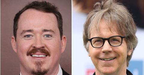 split image of Shane Gillis and Dana Carvey