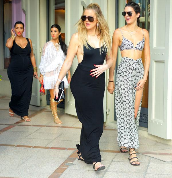 Kardashians vacation st barts4