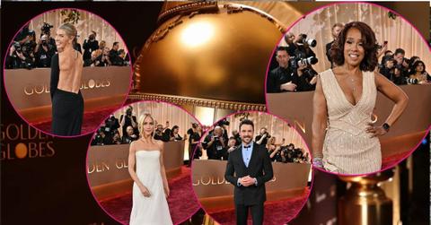 golden globes red carpet pp