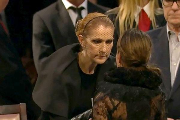 Celine Dion Husband Funeral Rene Angelil