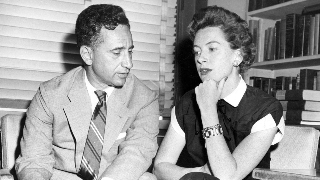 Image of Elia Kazan and Deborah Kerr