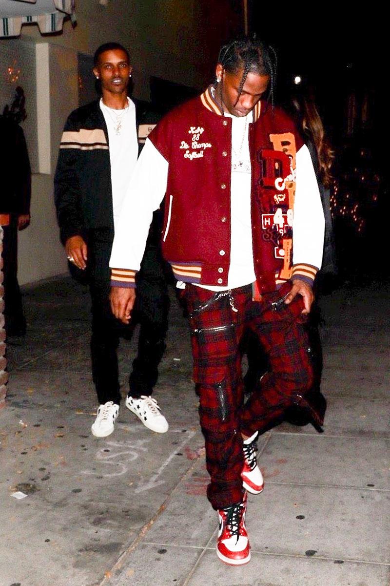 Travis scott parties without kylie jenner