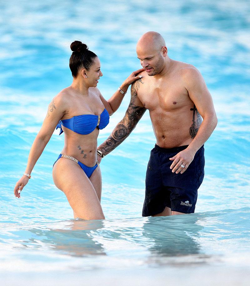 mel b bikini malfunction