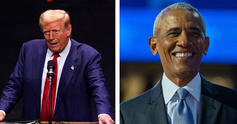 Composite photo of Donald Trump and Barack Obama.