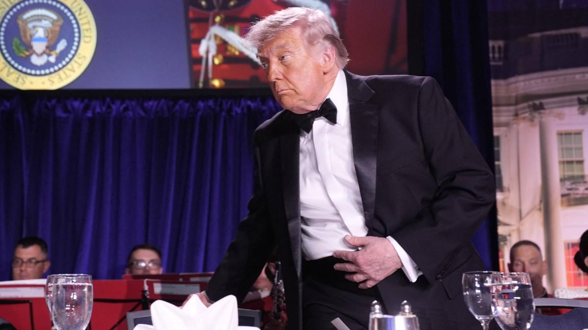 image of Both Donald and Melania condemned the 'widow' remark.