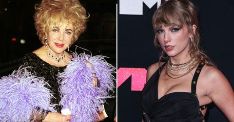 Photo of Elizabeth Taylor (Left); Taylor Swift (Right)