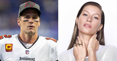 tom brady takes jab at gisele bundchen pp
