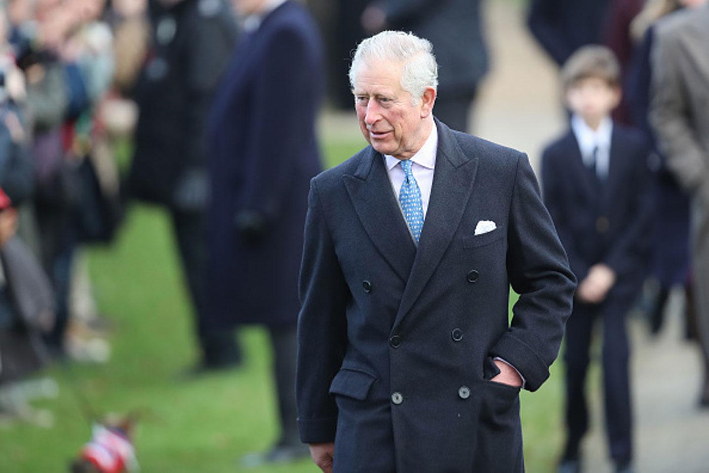 Members Of The Royal Family Attend St Mary Magdalene Church In Sandringham