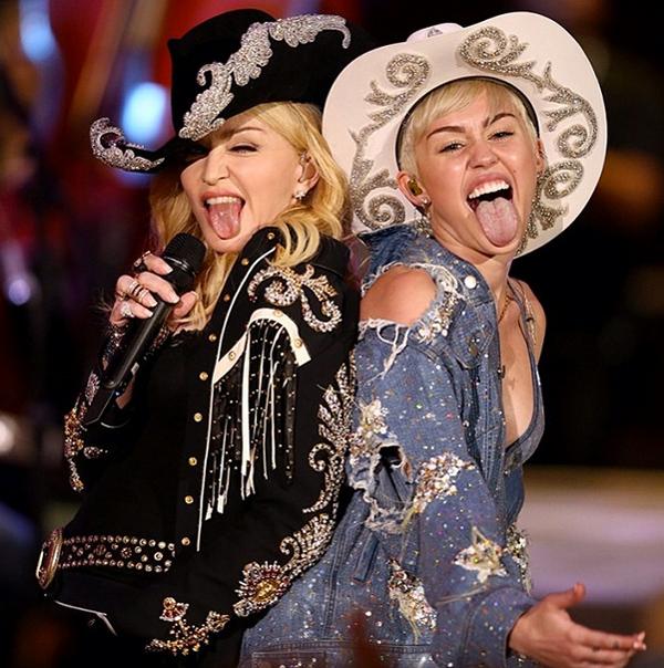 Miley cyrus unplugged madonna