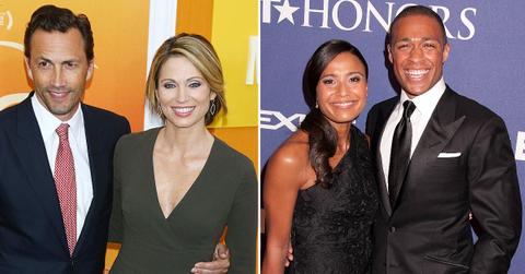 amy robach tj holmes exes cozy up selfie togetherpp