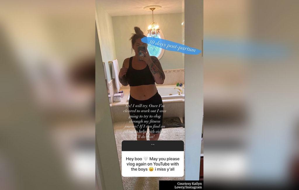 MTV Teen Mom 2 Kailyn Lowry Flaunts Post Baby Body Fitness