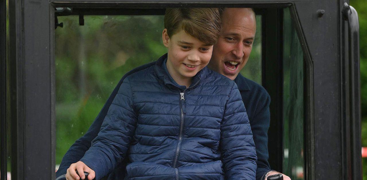 prince william gushes prince george triathlon