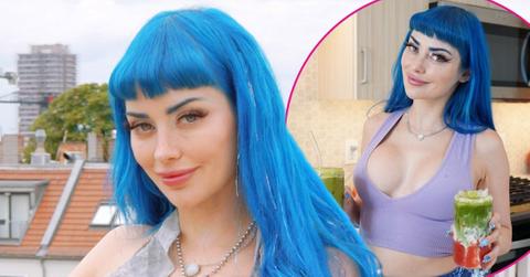 Jewelz Blu Whips Up A Vegan Blueberry Matcha In Her Kitchen