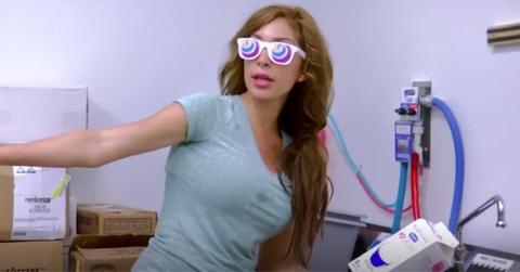 teen mom farrah abraham on camera fight simon sarah