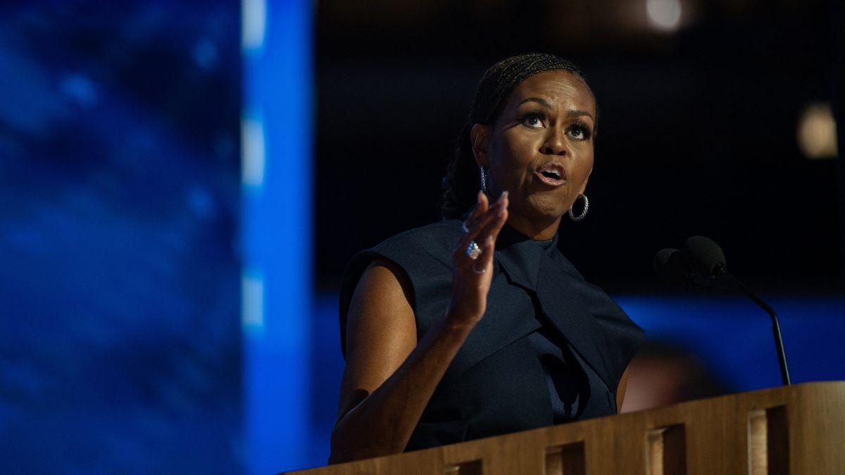 Photo of Michelle Obama.