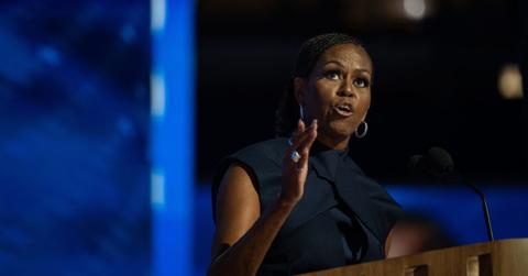 Photo of Michelle Obama.