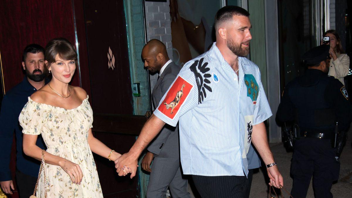 Image of Jason Kelce's two daughters served as flower girls for Taylor Swift and Travis Kelce's wedding.