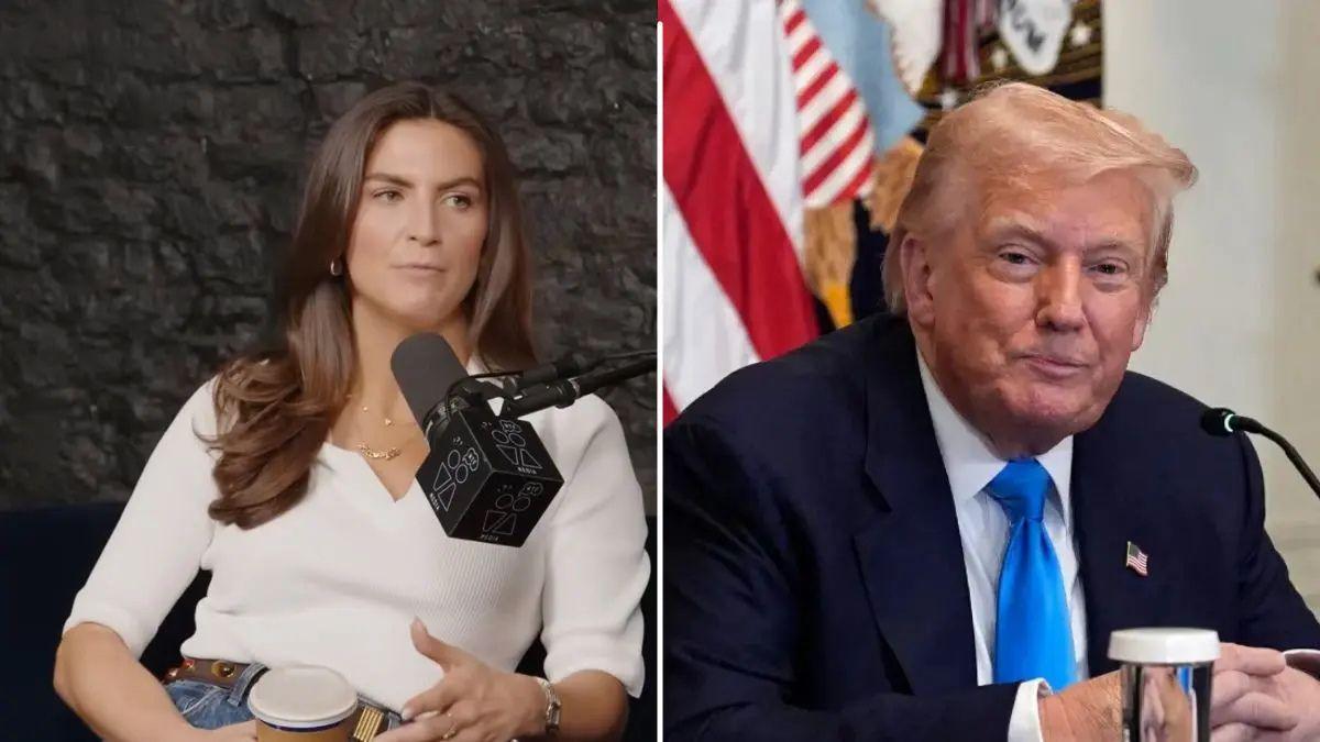 Photo of Kaitlan Collins provided video receipts of Donald Trump's former support for Joe Kent.