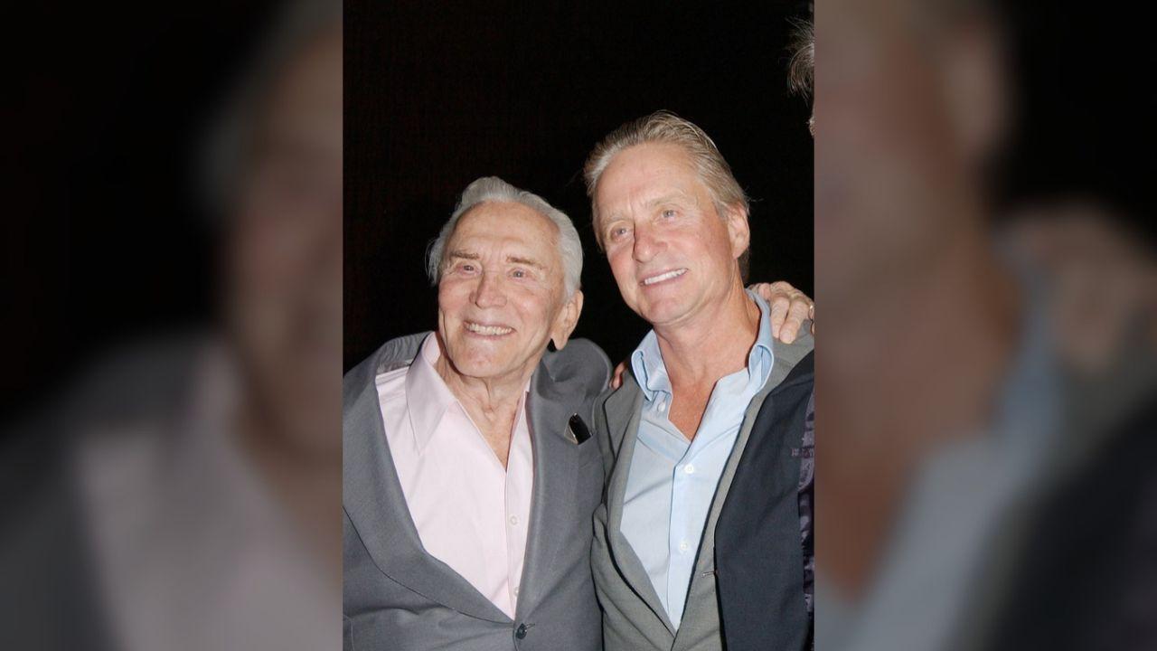 Michael Douglas, Kirk Douglas