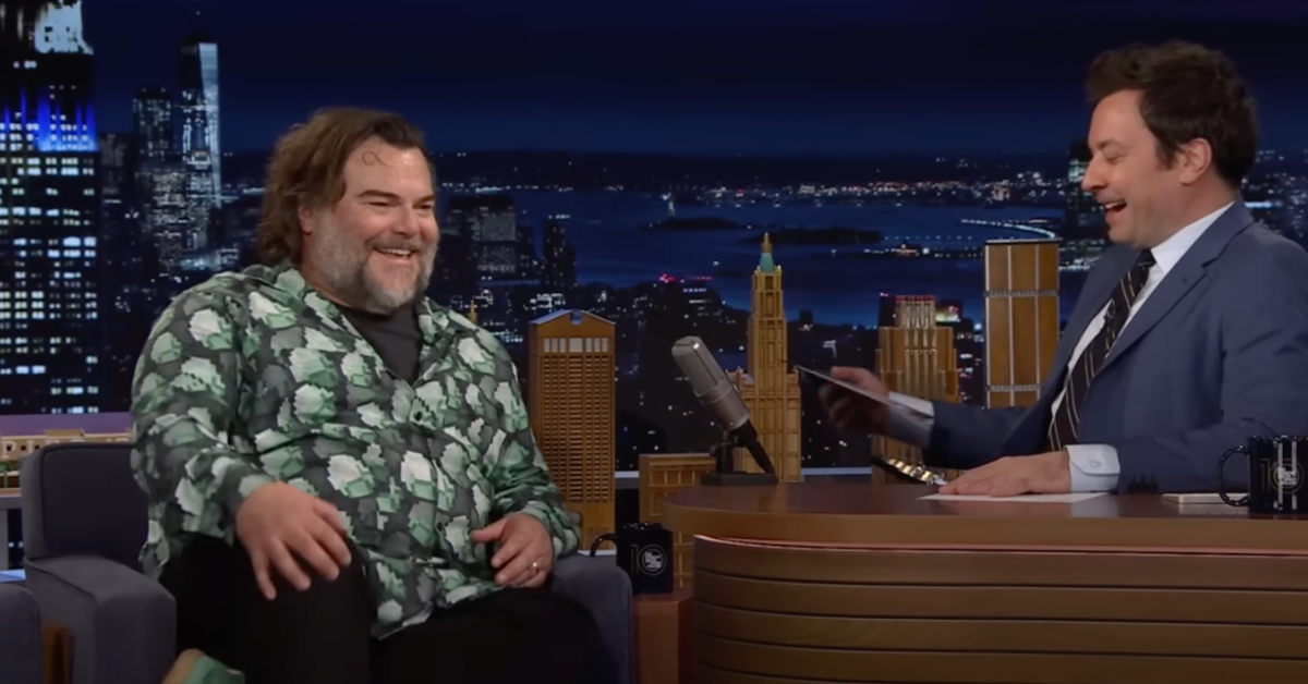 Jack Black's Pants Fall Down In Hilarious 'Tonight Show' Mishap Watch