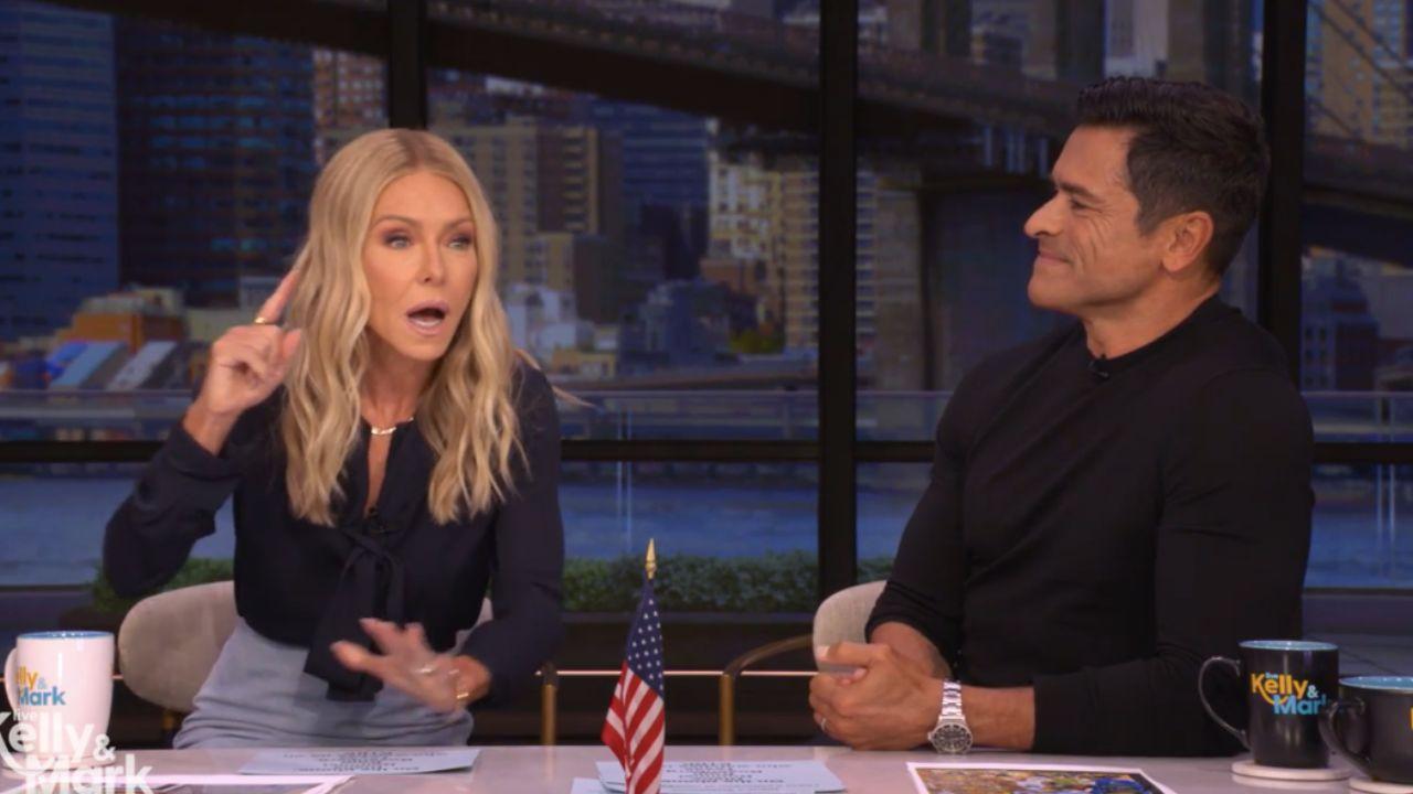 Image of Kelly Ripa went on a tangent on this morning's episode of 'Live.'