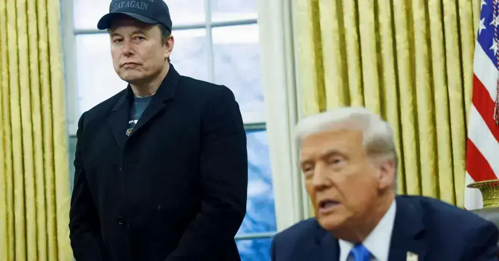 donald trump cutting elon musk spacex out golden dome project
