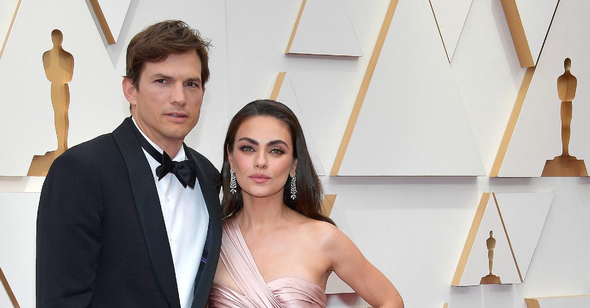 ashton kutcher weird mila kunis